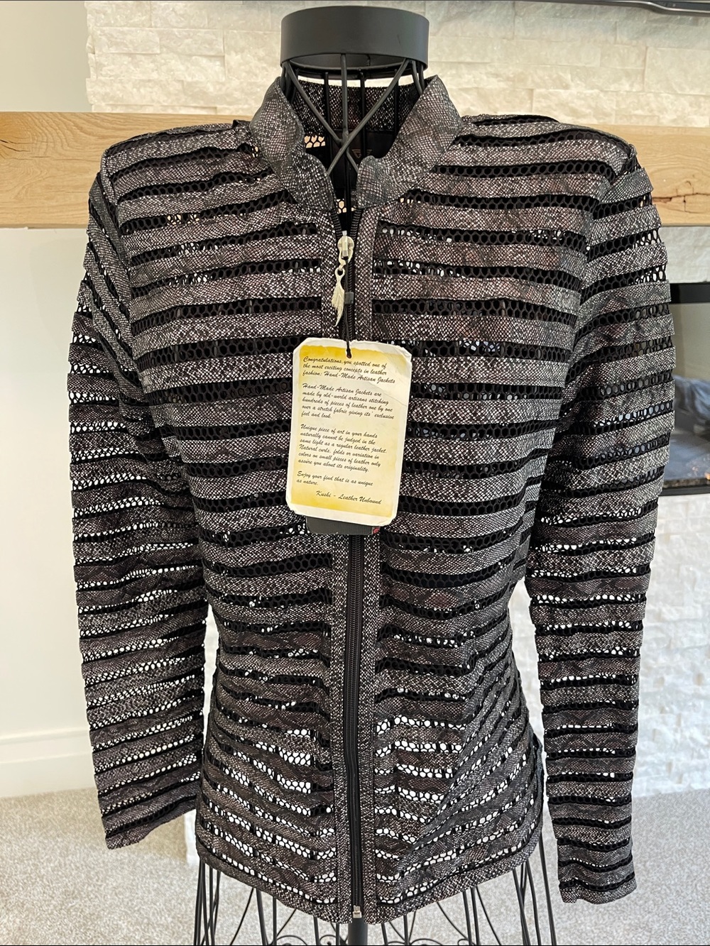 Kushi Leather Unbound Artisan Jacket Handmade